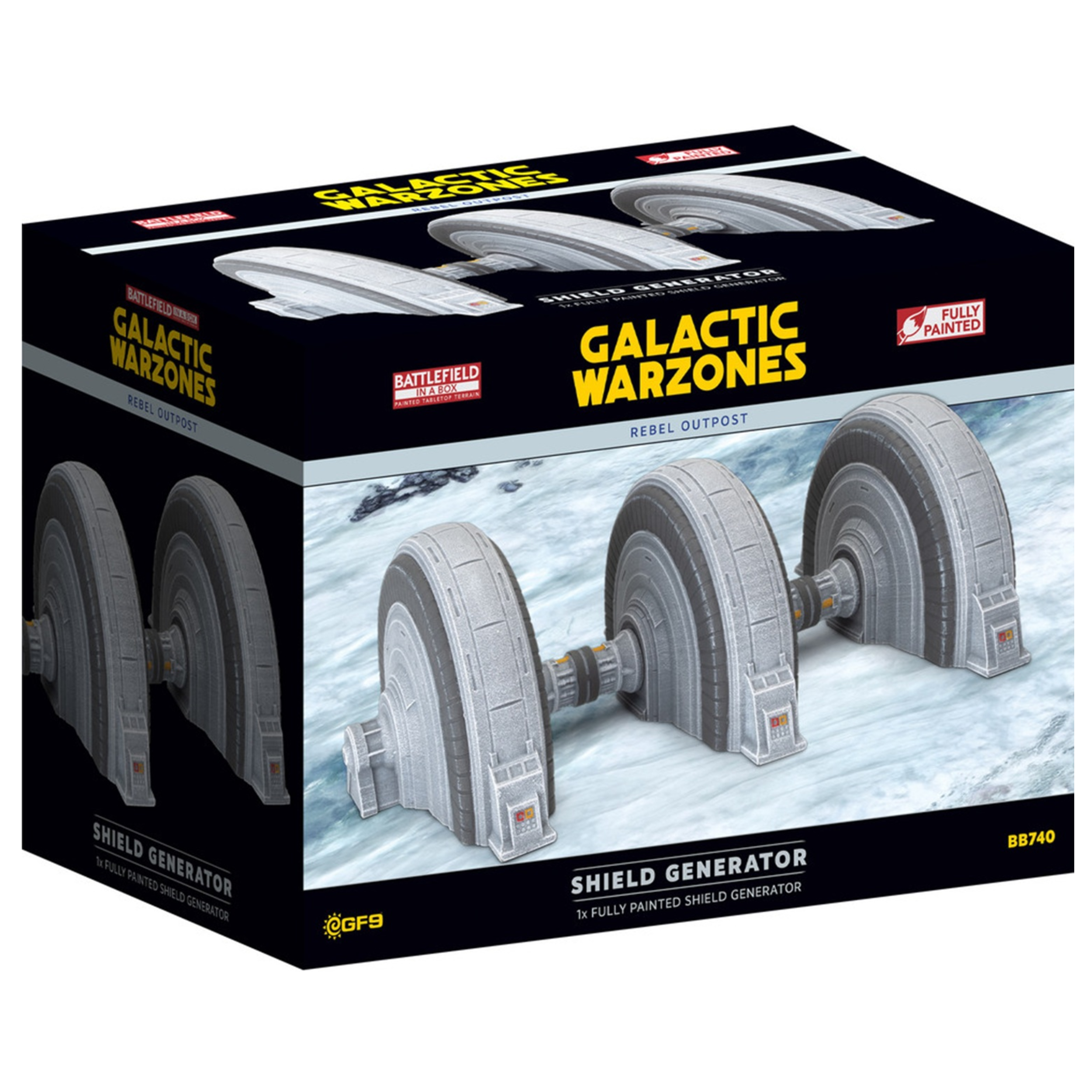 Battlefield in a Box Galactic Warzones Shield Generator
